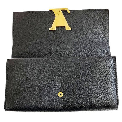 ルイヴィトン カプシーヌ レザー 長財布