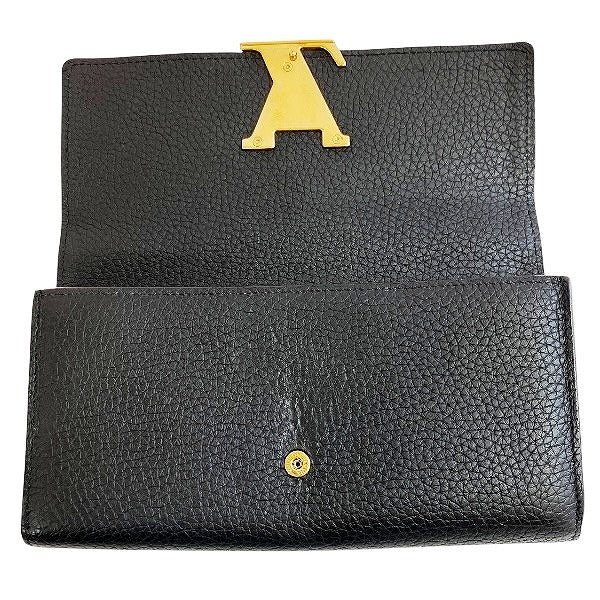 ルイヴィトン カプシーヌ レザー 長財布