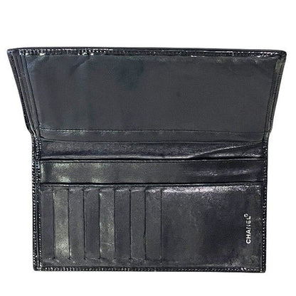 シャネル ココマーク エナメル財布