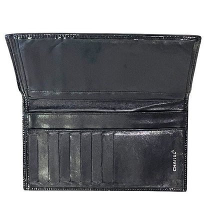 シャネル ココマーク エナメル財布