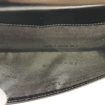 ブルガリ レザー三つ折り財布