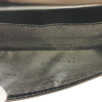 ブルガリ レザー三つ折り財布