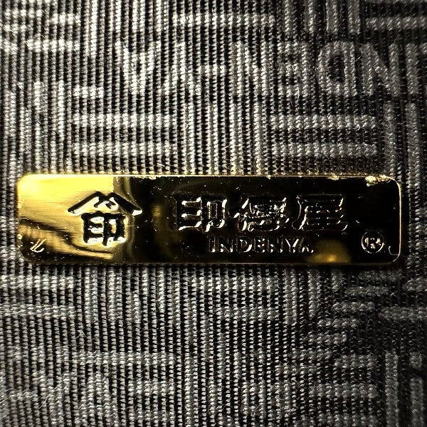 印傳屋 隼人 レザー ビジネスバッグ
