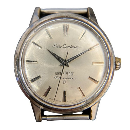 セイコー スポーツマン ステンレス スチール ケース