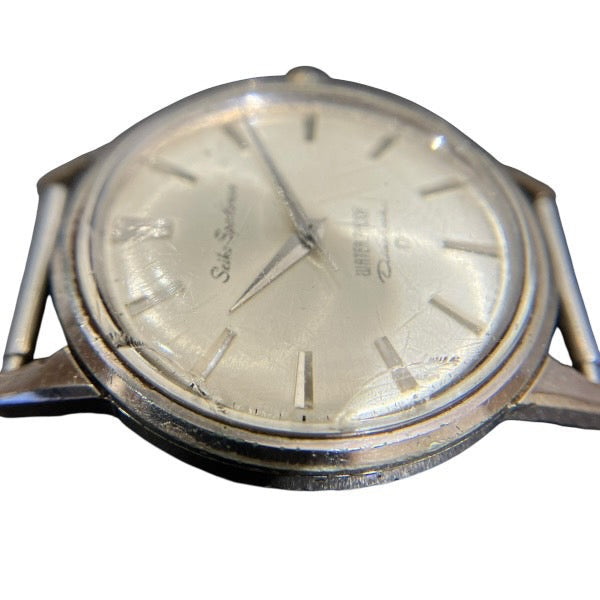 セイコー スポーツマン ステンレス スチール ケース