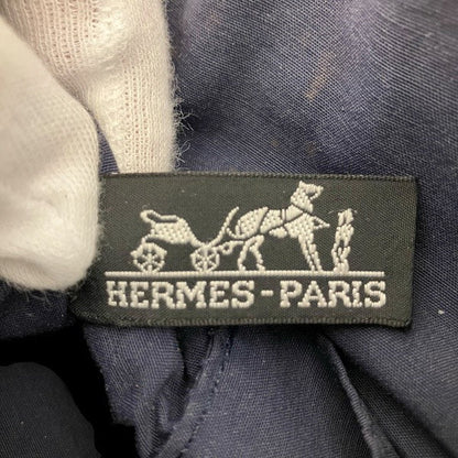 エルメス ボリード ポーチ コットン キャンバス クラッチ バッグ