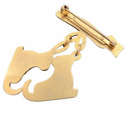 エルメス スケートシューズ モチーフ ブローチ