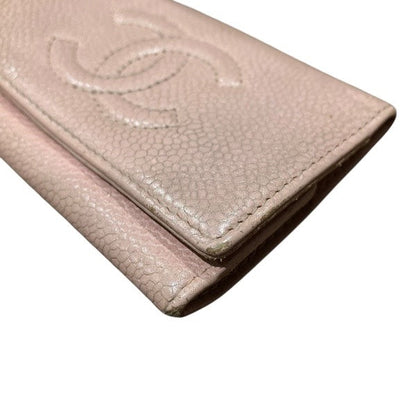 シャネル ココ マーク キャビア キーケース