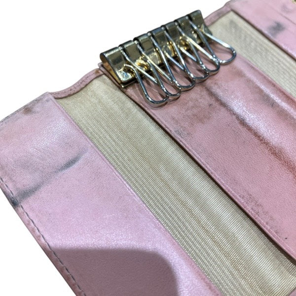 シャネル ココ マーク キャビア キーケース