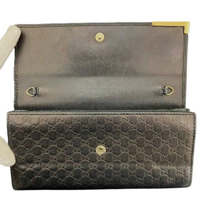 グッチ グッチシマ レザー長財布