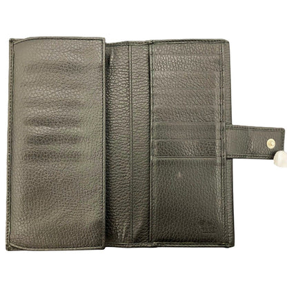 グッチ インターロッキングG レザー長財布