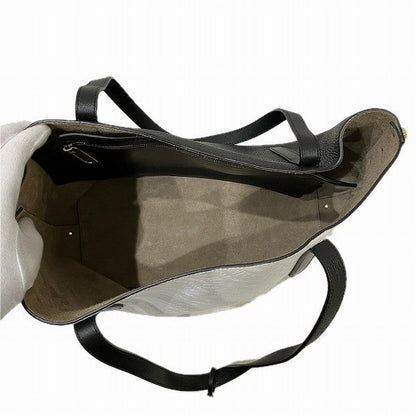 Jimmy Choo ツイスト イースト ウエスト レザー トート バッグ