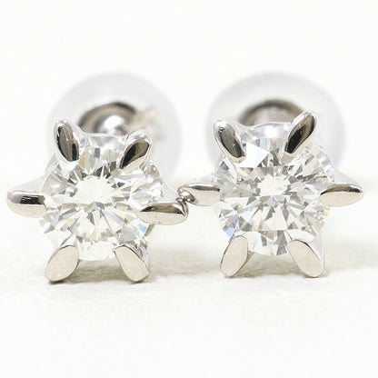 プラチナ ダイヤモンドピアス