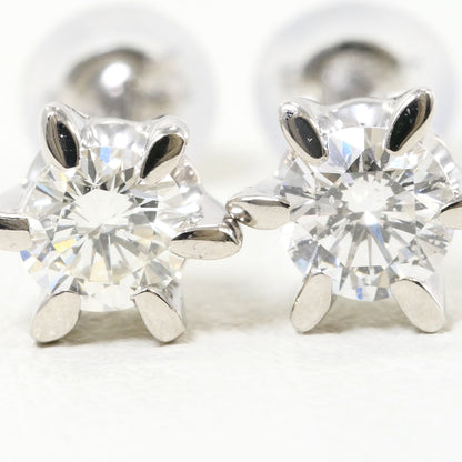プラチナ ダイヤモンド ピアス