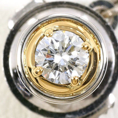 Au750プラチナ合金ダイヤモンドブローチ