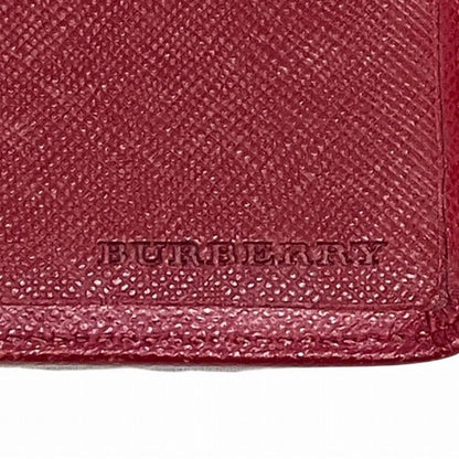 バーバリー ノバチェック レザー長財布