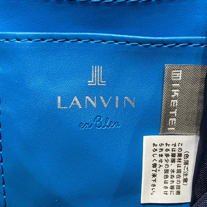 ランバン タンブル ナイロンポリウレタンショルダーバッグ