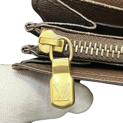 ルイヴィトン ポルトフォイユサラ ダミエエベヌ 長財布
