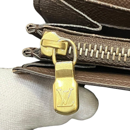 ルイヴィトン ポルトフォイユサラ ダミエエベヌ 長財布