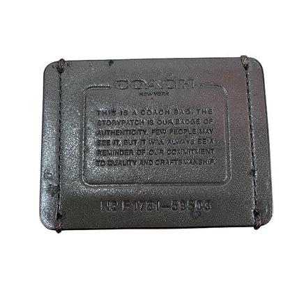 コーチ 59503 レザー スエード トートバッグ