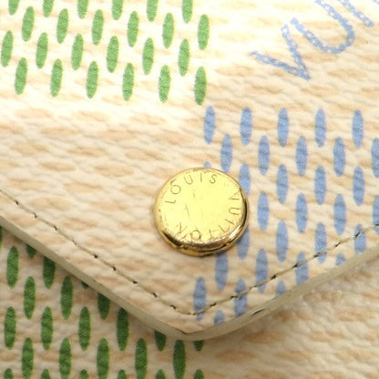 ルイヴィトン ポルトフォイユヴィクトリーヌ ダミエ 三つ折り財布
