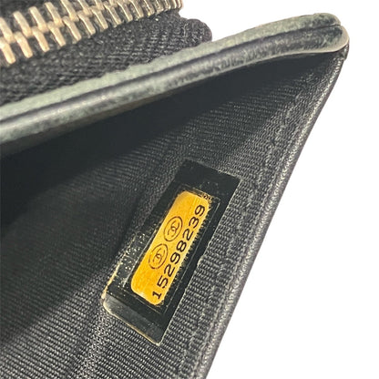 シャネル ココマーク レザー二つ折り財布
