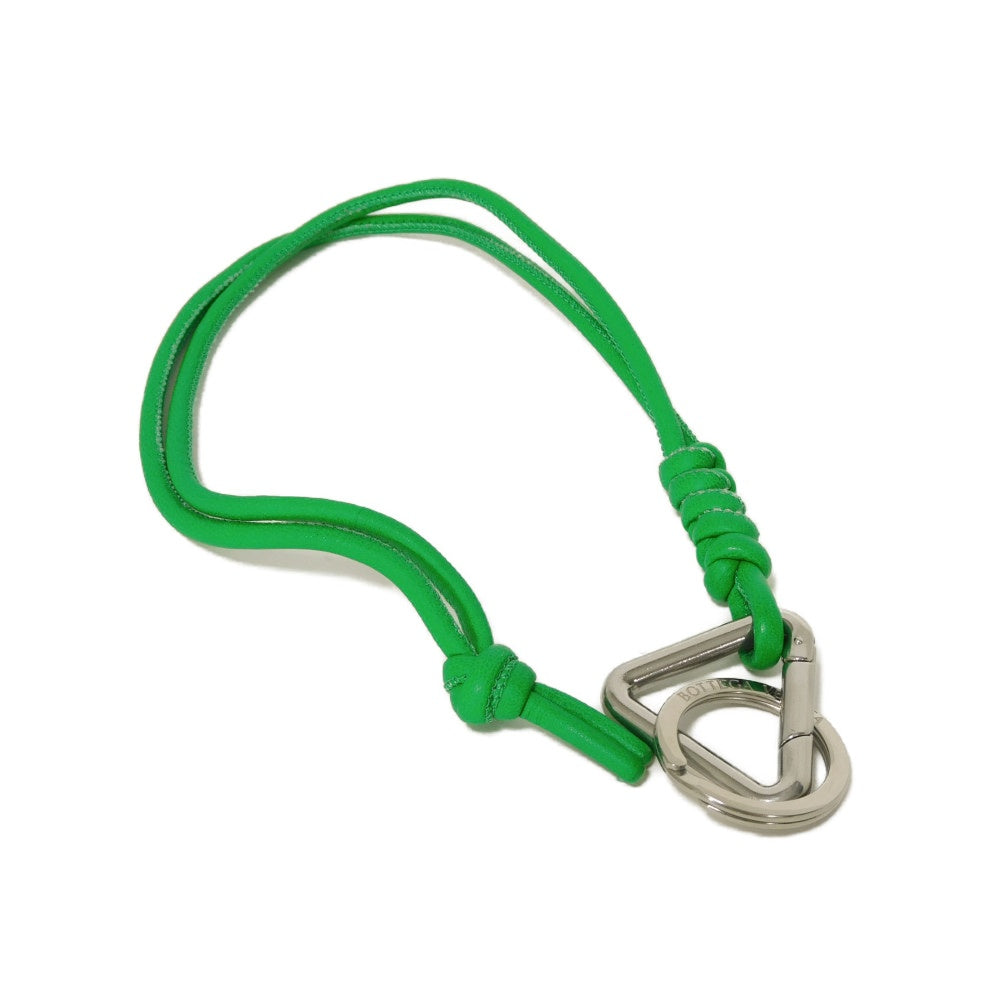 ボッテガ ヴェネタ トライアングル ノット ナッパ キーリング