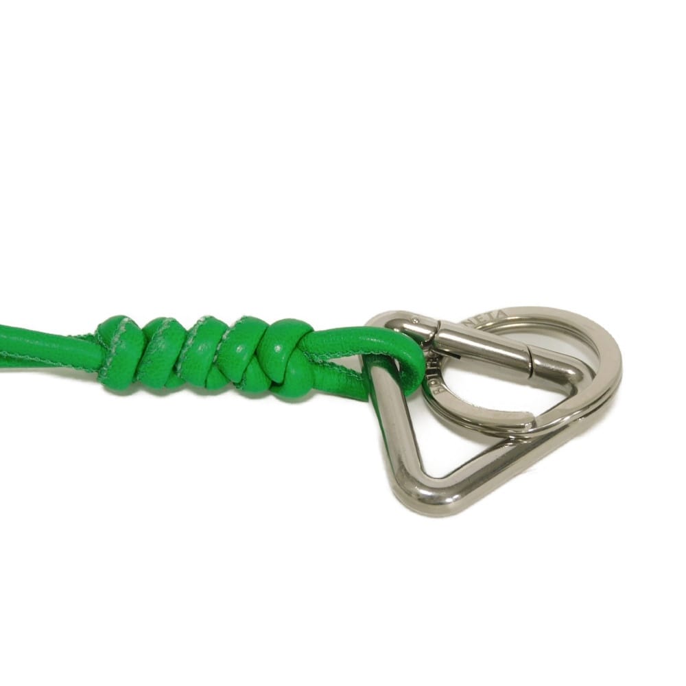 ボッテガ ヴェネタ トライアングル ノット ナッパ キーリング