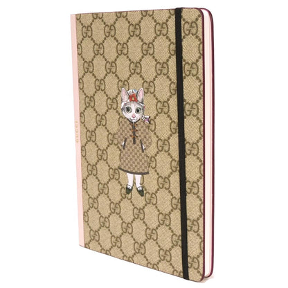 グッチ 樋口裕子 キャット プリント GG スプリーム ノートブック (日本限定)