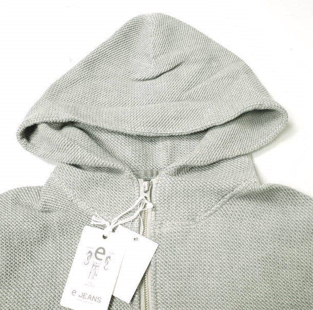 イージーンズ HONEYCOMB ZIP HOODIE コットン パーカー