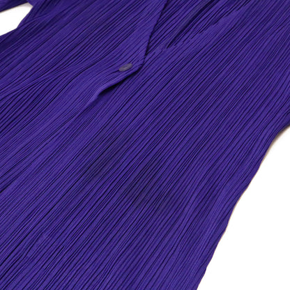 イッセイ ミヤケ プリーツ プリーズ ポリエステル カーディガン