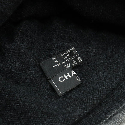シャネル カシミヤシルク ココマーク ニットキャップ