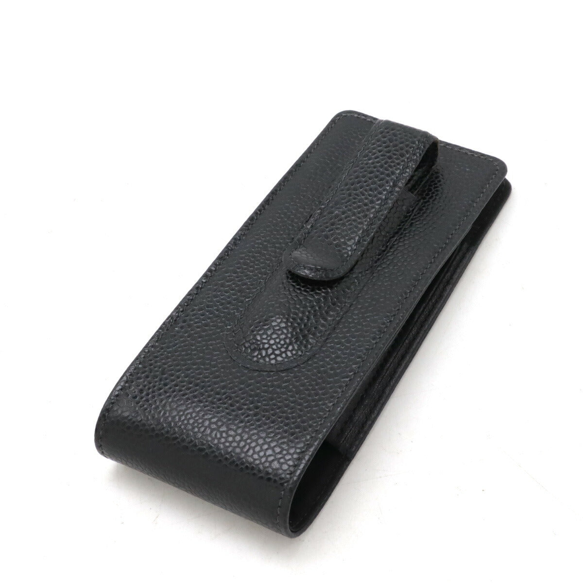 シャネル キャビア マルチ ケース