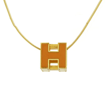 エルメス ケージド D'H H キューブ ネックレス