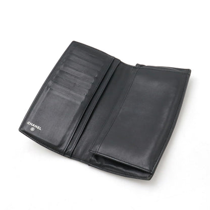 シャネル メイクアップ エナメル 長財布