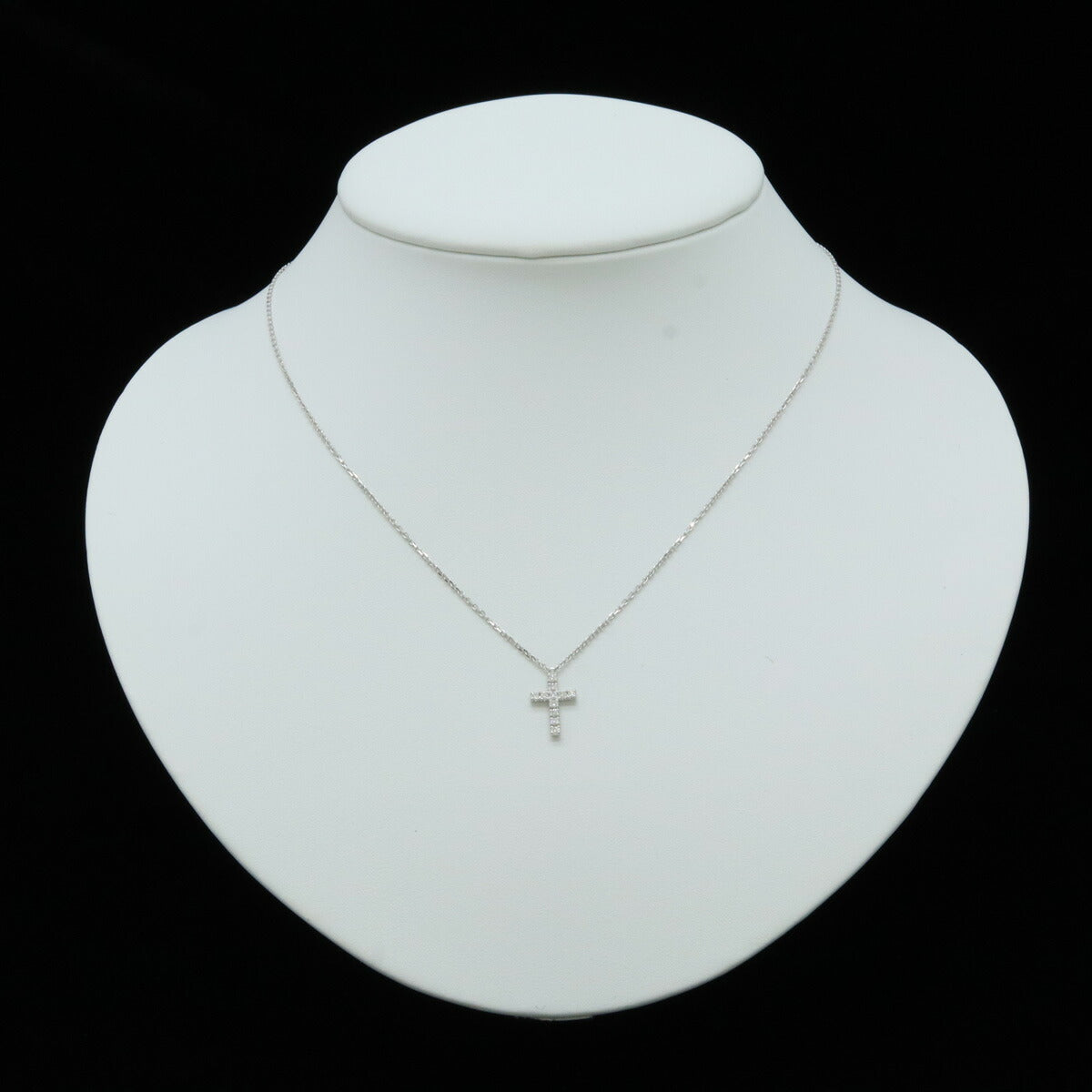 カルティエ シンボル クロス ダイヤモンド ネックレス