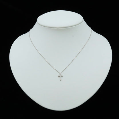 カルティエ シンボル クロス ダイヤモンド ネックレス