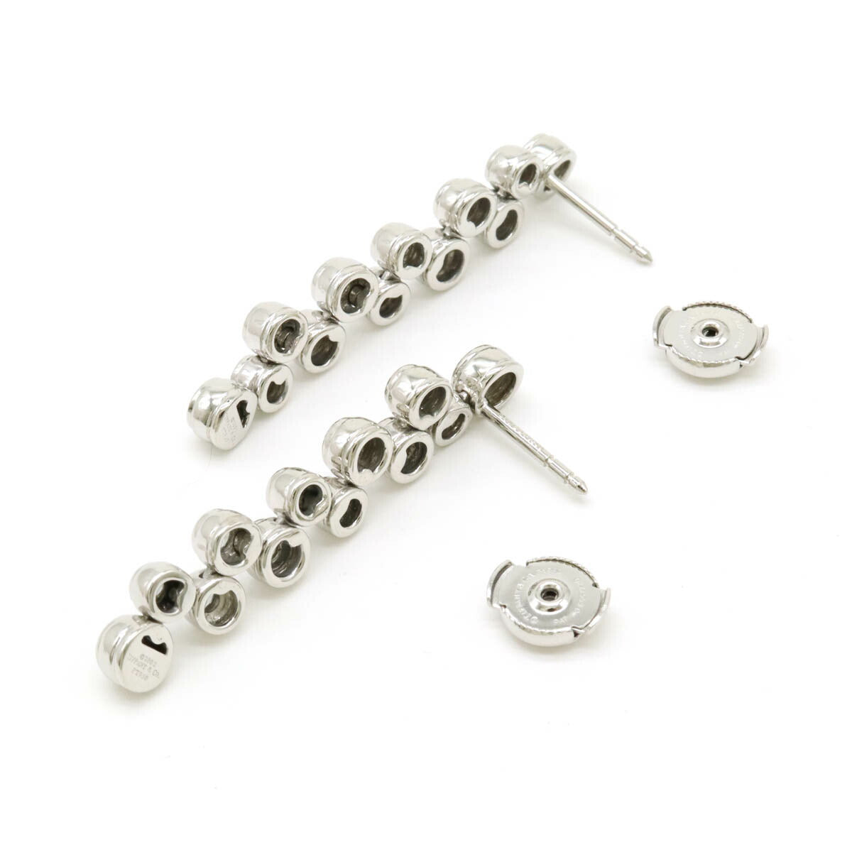 ティファニー バブル Pt950 ダイヤモンドピアス