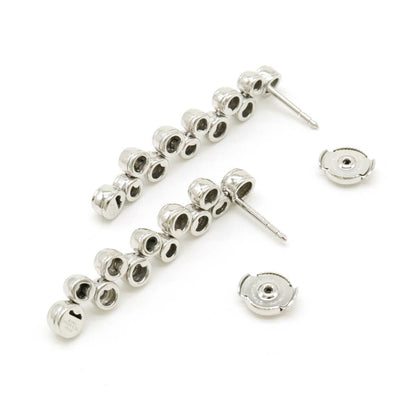 ティファニー バブル Pt950 ダイヤモンドピアス
