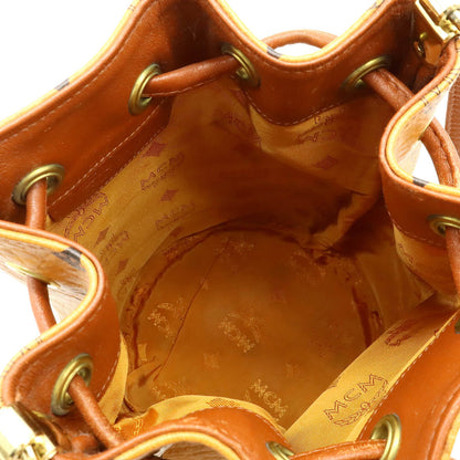 MCM ヴィセトス コーティング キャンバス ショルダー バッグ