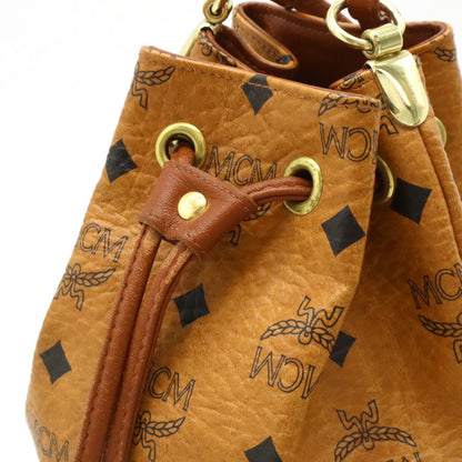 MCM ヴィセトス コーティング キャンバス ショルダー バッグ