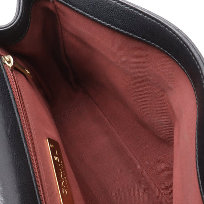 シャネル シャネル19 レザー2wayトップハンドルショルダーバッグ
