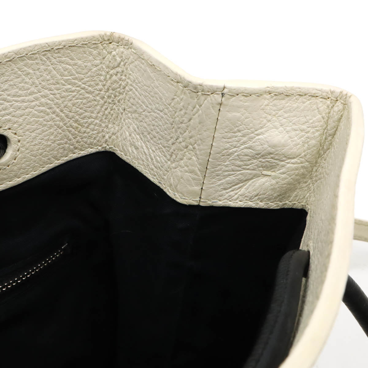 バレンシアガ ショッピングトートXXS レザー2wayトートバッグ