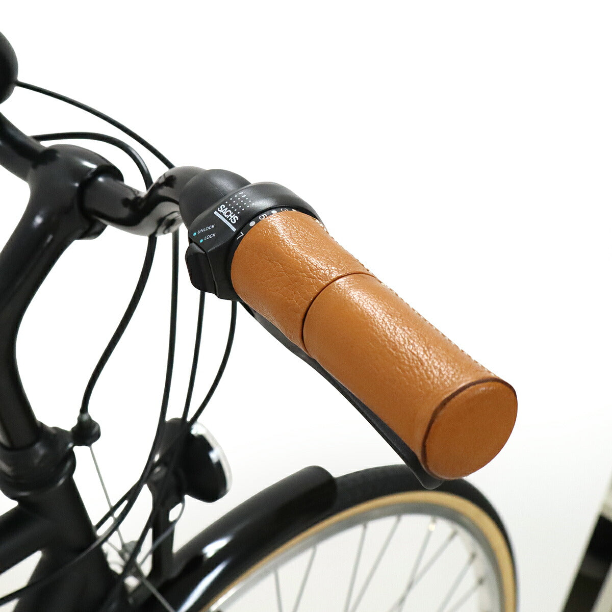 エルメス 自転車 スチール レザー