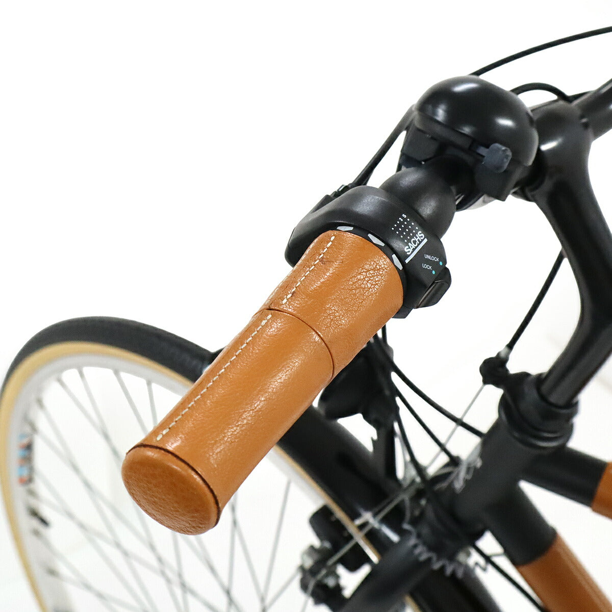 エルメス 自転車 スチール レザー