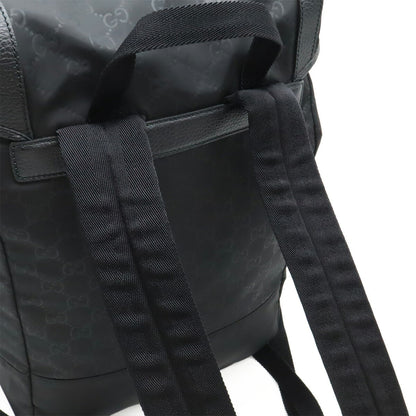 グッチ GG ナイロン レザー バックパック