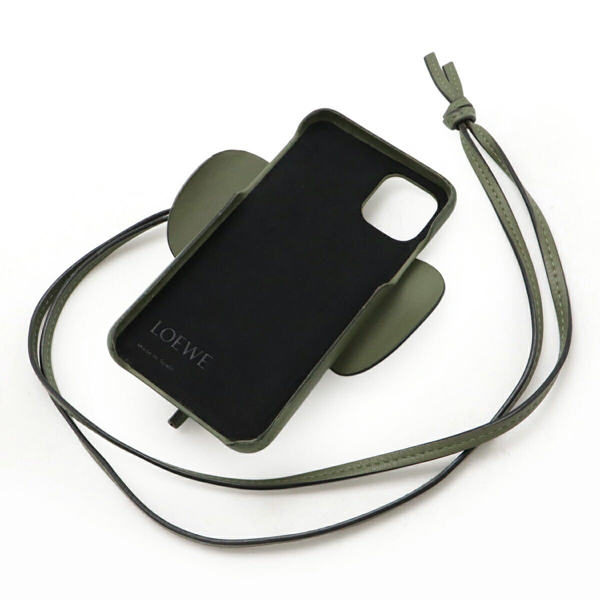 ロエベ エレファントカバー レザー スマホケース
