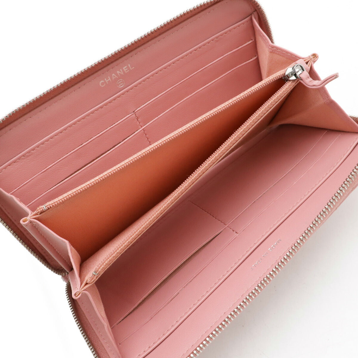 シャネル Vステッチ ココマーク ラムスキン 長財布 – LuxUness JP