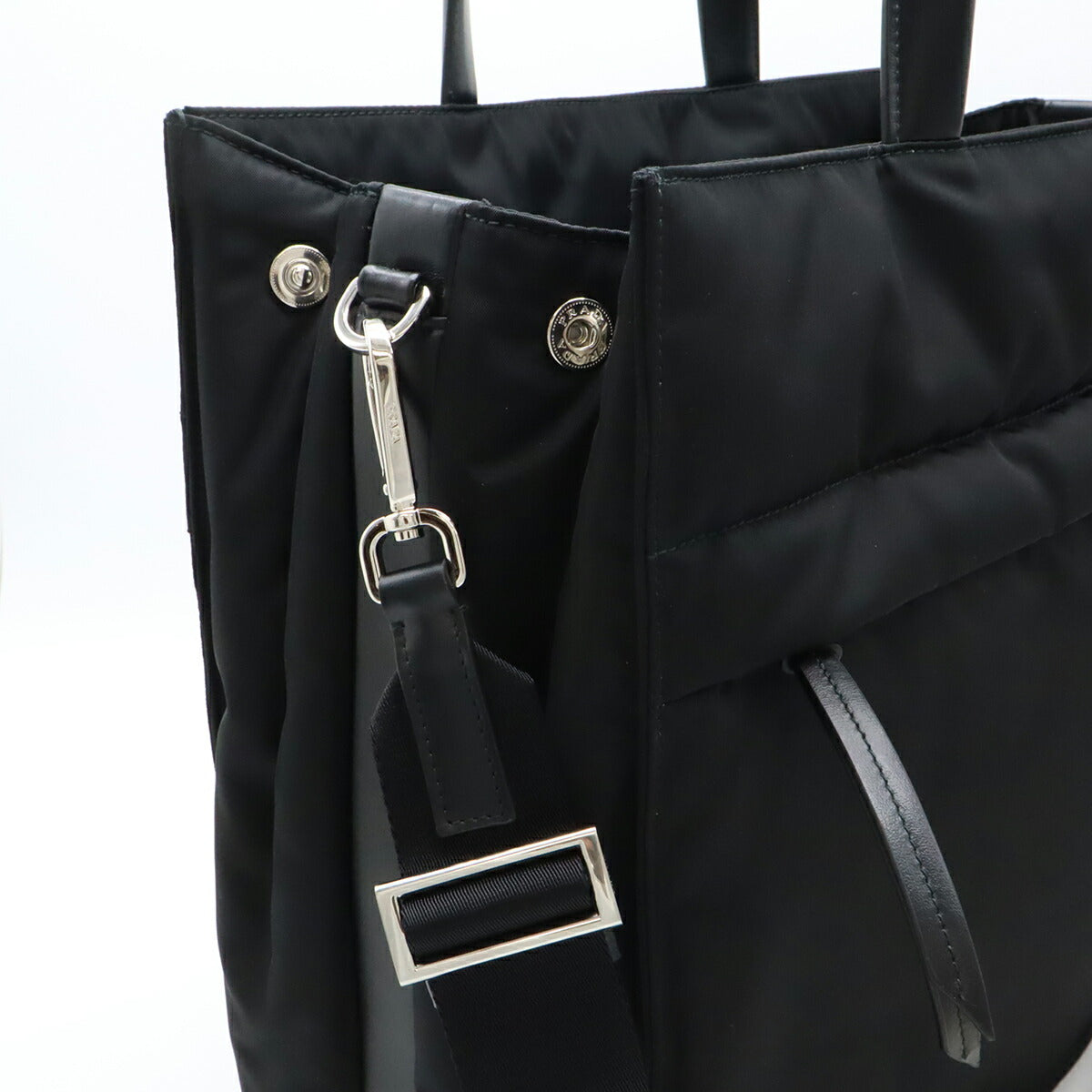 プラダ TESSUTO+VITELLO 2wayトートバッグ