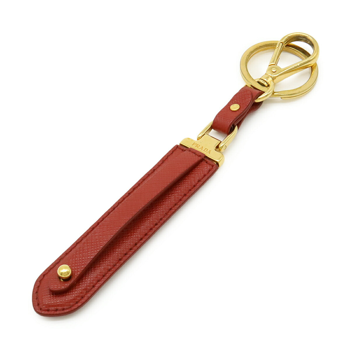 プラダ サフィアーノレザー キーホルダー